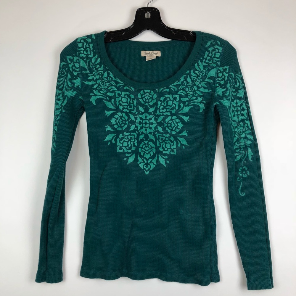 Lucky Brand Jeans Long Sleeve Thermal Tee